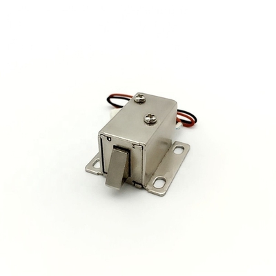 6W 6VDC Pull Type Electric Solenoid Lock สำหรับเครื่องเกม