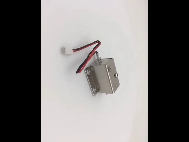 ประเทศจีน 0626-2A DC 12V 24V ไมโครล็อคตู้ไฟฟ้าแบบดึงและผลัก พร้อมฟังก์ชันโอเวอร์ไรด์ สำหรับขาย