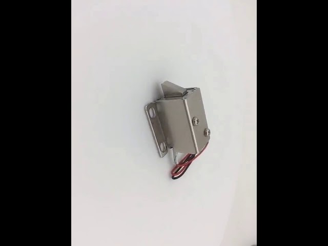 ประเทศจีน U1054-2 DC 12V 24V ล็อคตู้แม่เหล็กไฟฟ้าแบบ Push Pull ปกติเปิด สำหรับขาย