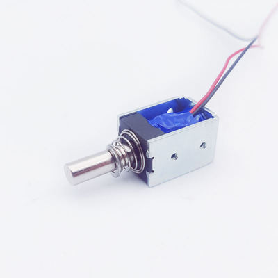 โซลินอยด์แบบ Bistable ขนาดเล็ก DC 8V แบบ Push Pull สวิตช์เร็ว ระยะชัก 3 มม.