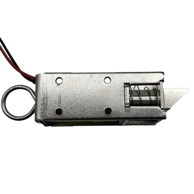 U1054-1g 5V 12V 24V DC โซลินอยด์ล็อคแบบเปิดเฟรมขนาดเล็ก ปกติปิด แบบผลักดึง สำหรับตู้