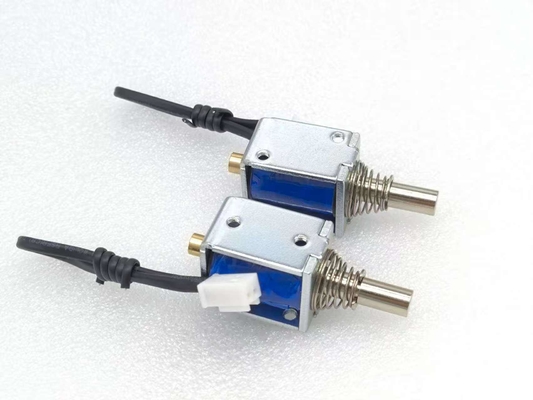 สินค้าใหม่ มินิ DC 12 โวลต์ U0625S โซลินอยด์แบบเปิดเฟรม แบบเส้นตรง ดึงและดัน 3V 12V 24V คอยล์