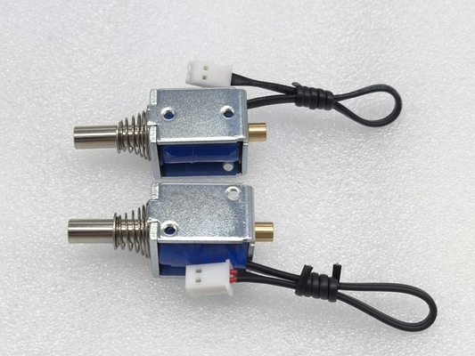 สินค้าใหม่ มินิ DC 12 โวลต์ U0625S โซลินอยด์แบบเปิดเฟรม แบบเส้นตรง ดึงและดัน 3V 12V 24V คอยล์