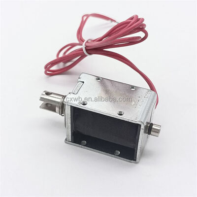 Long stroke solenoid U1040 DC 12V 24V 6mm Stroke Push Pull Linear Solenoid