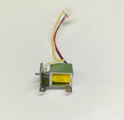 DC 5V 4.1W Push Pull Electric Solenoid Bolt Lock พร้อมสวิตช์ทดสอบ